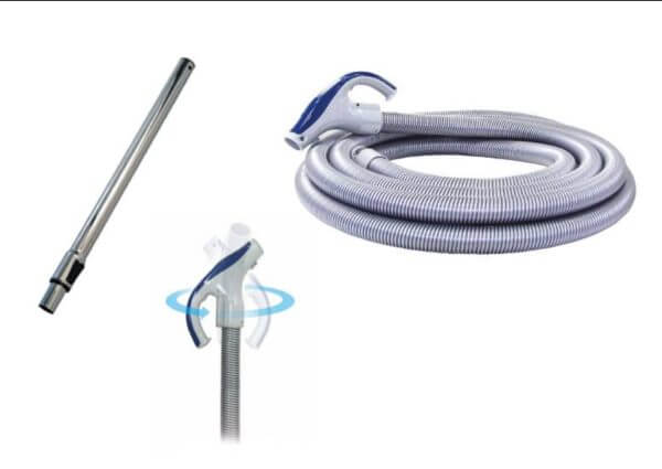 Ducted Vacuum Hose with Switch Handle